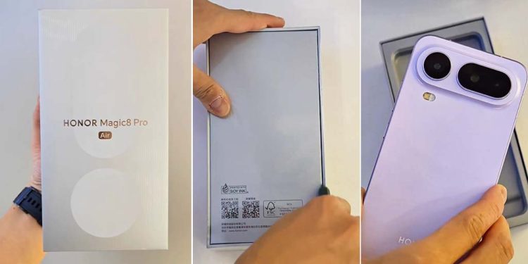 Honor Magic8 Pro Air i detalji kamera