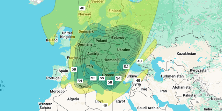 Hotbird-13F-South-East_detail